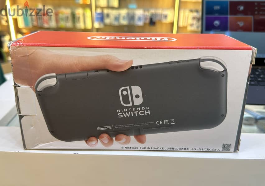 Nintendo switch lite gray 1