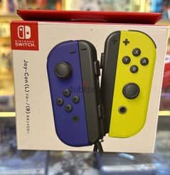 Nintendo Joy-con blue/neon yellow