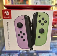 Nintendo Joy-con pastel green/pastel purple