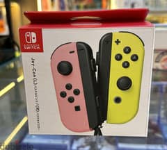 Nintendo Joy-con pastel pink/pastel yellow