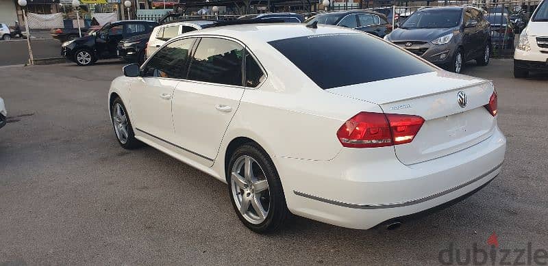 Volkswagen Passat 2015 f o interior leather black like new 5