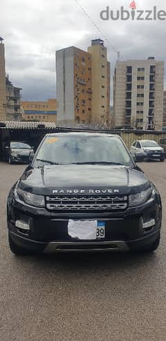 Land Rover Evoque 2012 4WD panoramic rear camera  f. o  like new