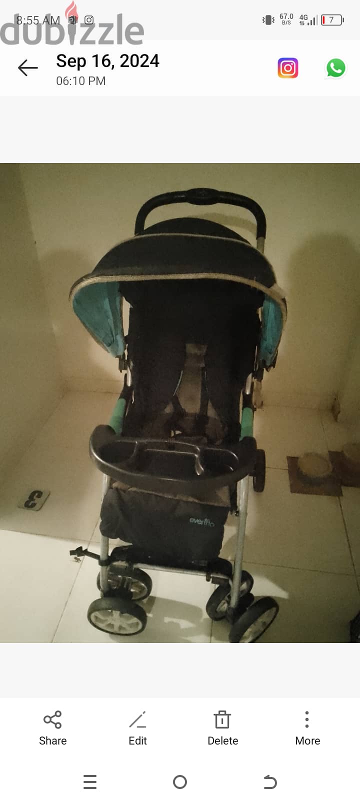 Very good condition stroller 1