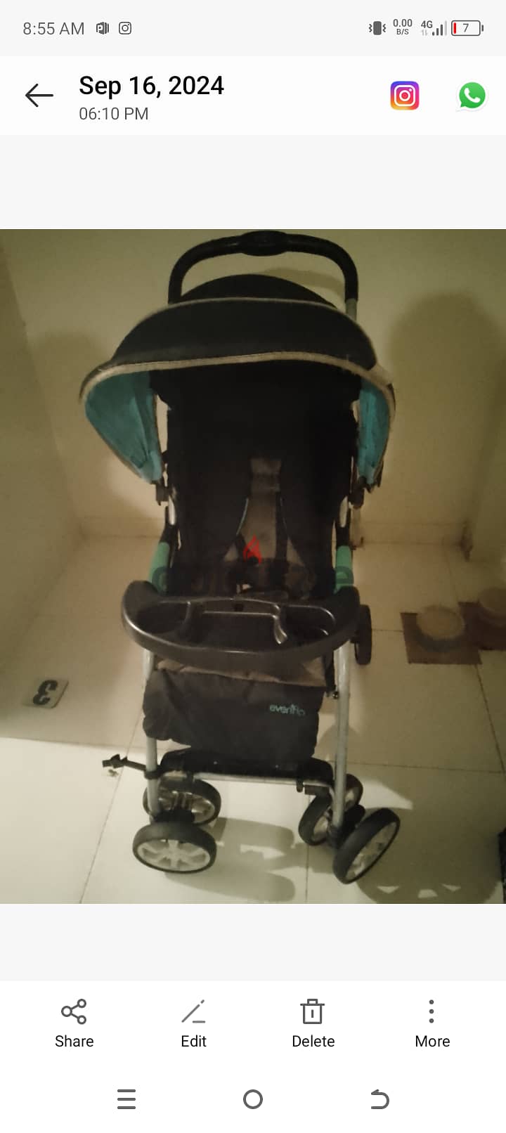 Very good condition stroller 2