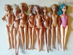 Barbie Dolls most by  by Mattel  6$ each 0