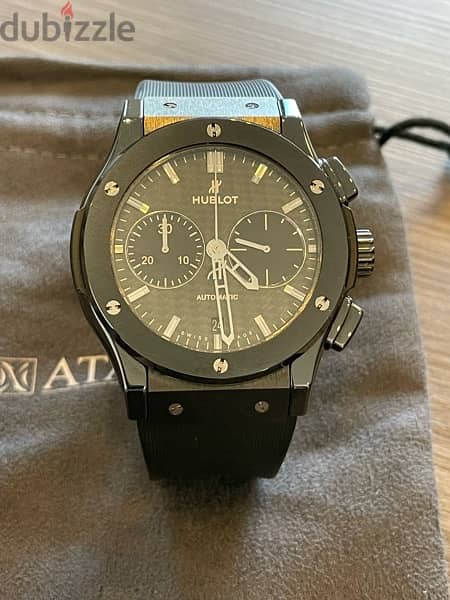 Hublot Classic Fusion Chrono Black Magic 45mm Carbon fiber Dial 3