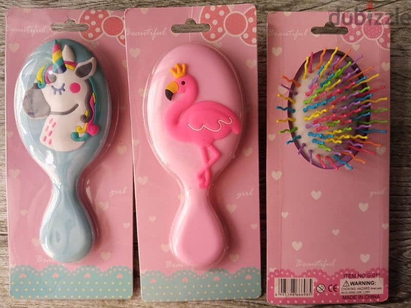 cute girls hair brushes collection 1