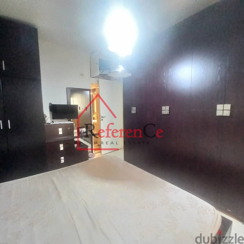 Furnished Apartment for sale inMansouriehشقة مفروشة للبيع في المنصورية 9