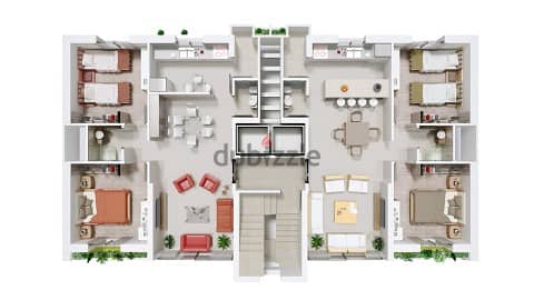 100 Sqm | Brand new apartment for sale in Bkenneya / Jal el Dib 2