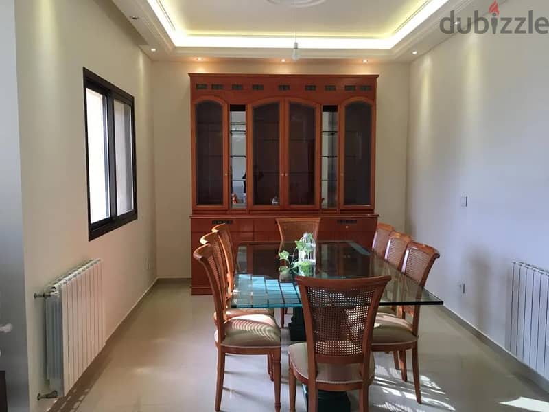 212m² Furnished Apartment with Terrace and Garden for Rent in Baabdat 2