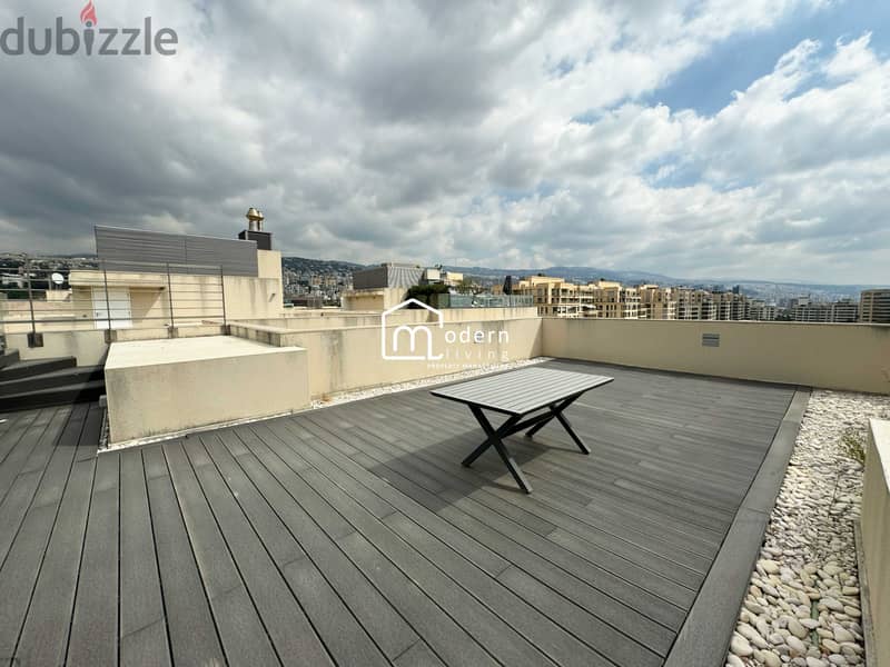 Rooftop with Private Pool - Duplex for Rent in Waterfront, Dbayeh 8