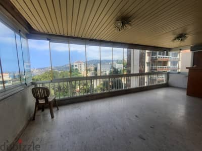 RWK137ZN - Semi-Furnished Apartment For Rent In Jounieh