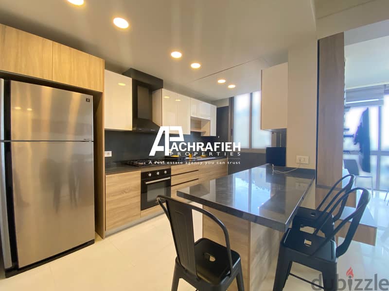 120 Sqm Terrace - Fully Furnished Apartment For Rent in Achrafieh 4