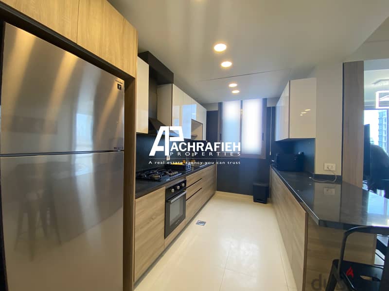 120 Sqm Terrace - Fully Furnished Apartment For Rent in Achrafieh 6