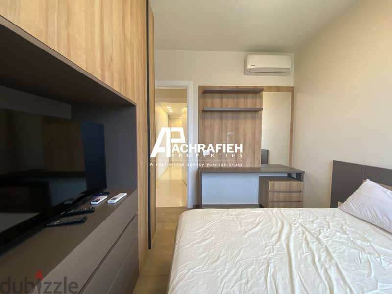 120 Sqm Terrace - Fully Furnished Apartment For Rent in Achrafieh 8