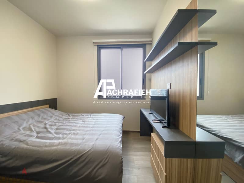 120 Sqm Terrace - Fully Furnished Apartment For Rent in Achrafieh 11