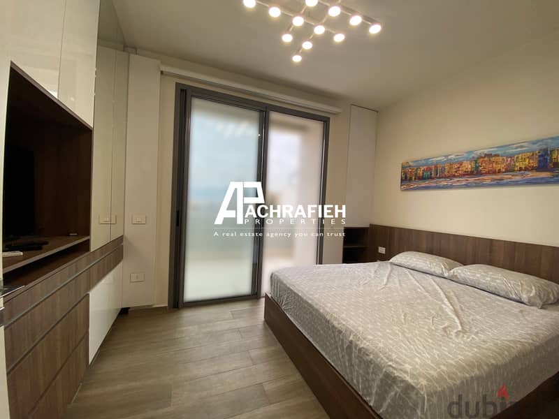 120 Sqm Terrace - Fully Furnished Apartment For Rent in Achrafieh 14