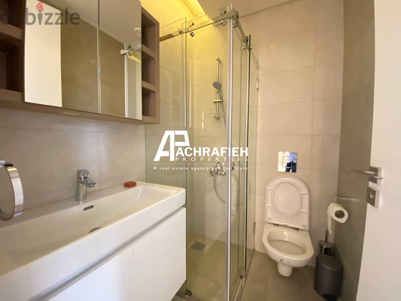 120 Sqm Terrace - Fully Furnished Apartment For Rent in Achrafieh 19