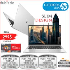 Hp Elitebook 845 Ryzen 5 Pro 4650u Radeon Graphics 14" Laptop