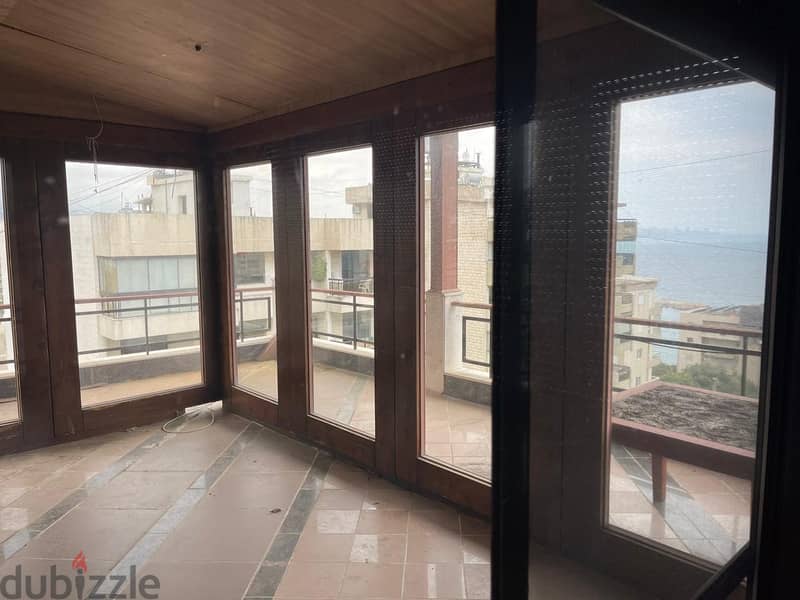 Spacious duplex apartment for rent in Dbayeh with a stunning sea view 4