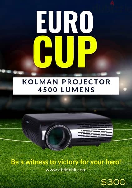 Kolman Projector 4500 Lumens New 0