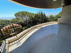 High End Finishing 1st floor Apartment in Broumana | Mountain view