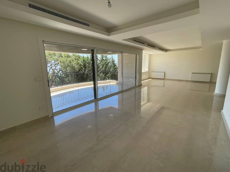 High End Finishing 1st floor Apartment in Broumana | Mountain view 2