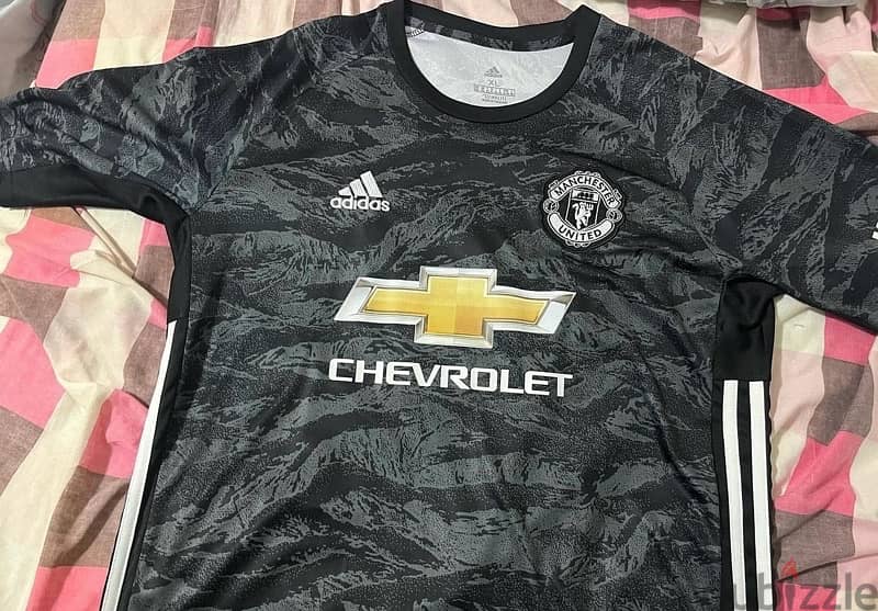 Schmeichel goalkeeper special Edition Manchester United adidas jersey 1