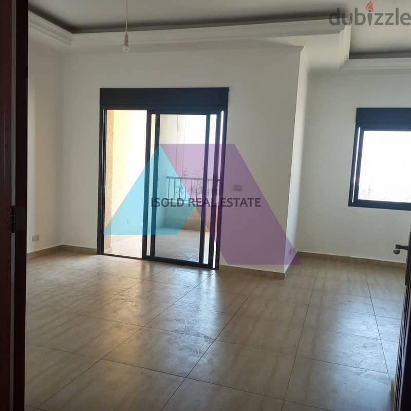 A 143 m2 apartment having an open sea view for sale in Zouk mikhayel 1