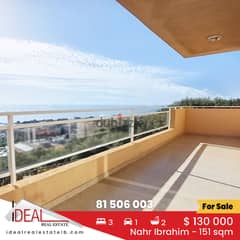 Apartment for sale in Nahr ibrahim 151 sqm ref#ei318 0