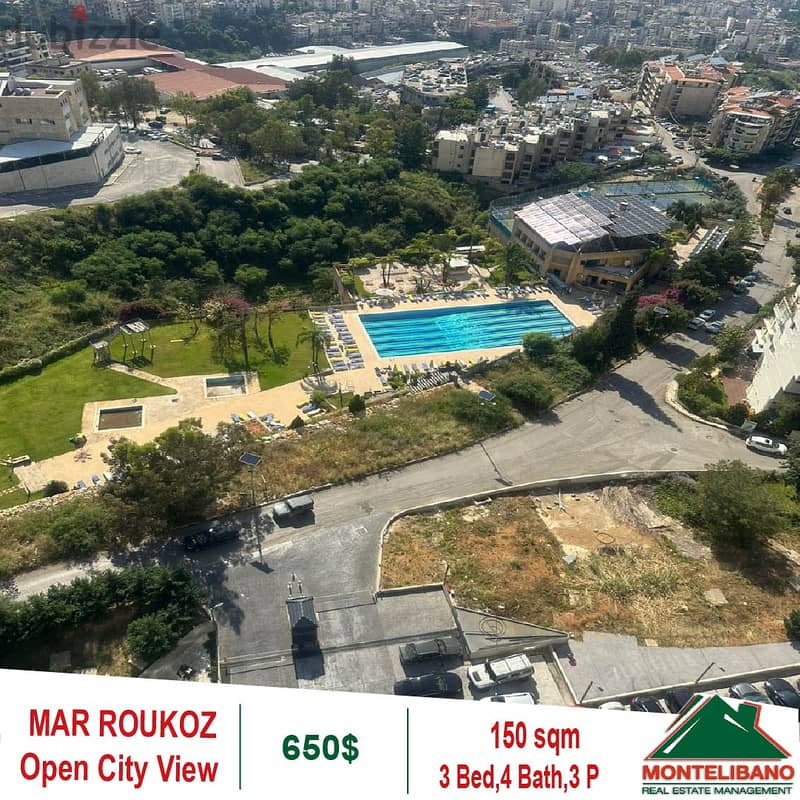 150 SQM Apartment For Rent in Mar Roukoz !!! 1