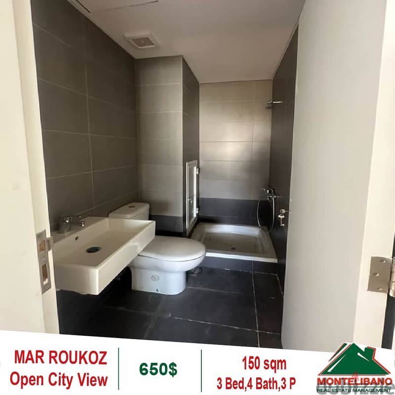 150 SQM Apartment For Rent in Mar Roukoz !!! 6