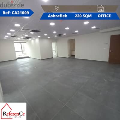 Brand new office for rent at Ashrafieh مكتب جديد للإيجار في الأشرفية