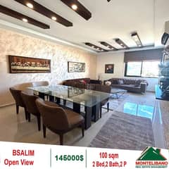 100 Sqm Fully Furnished Apartment in Bsalim !!! 0