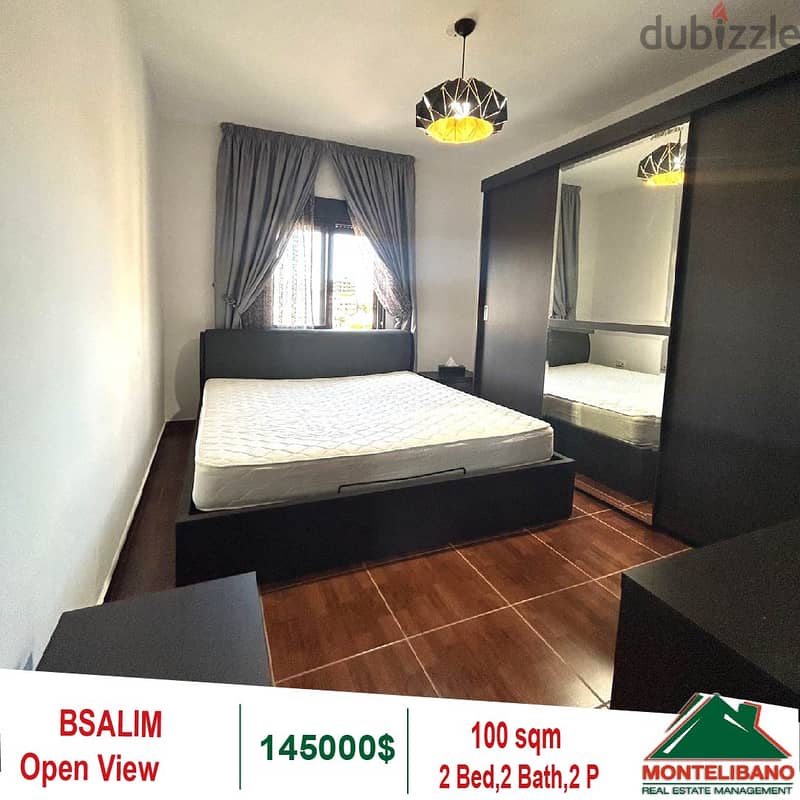 100 Sqm Fully Furnished Apartment in Bsalim !!! 5