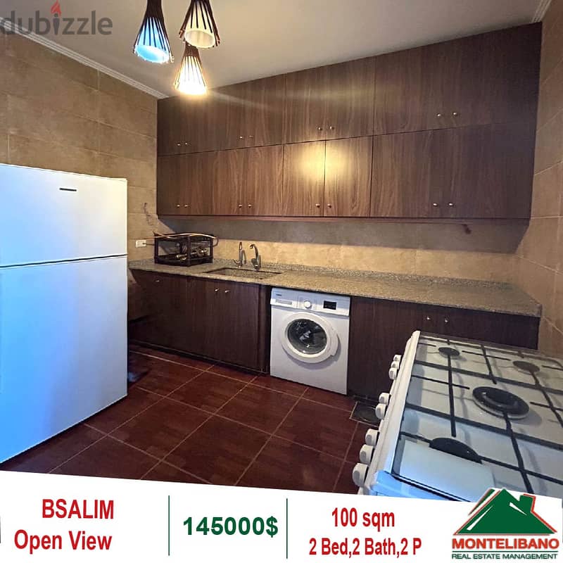 100 Sqm Fully Furnished Apartment in Bsalim !!! 6