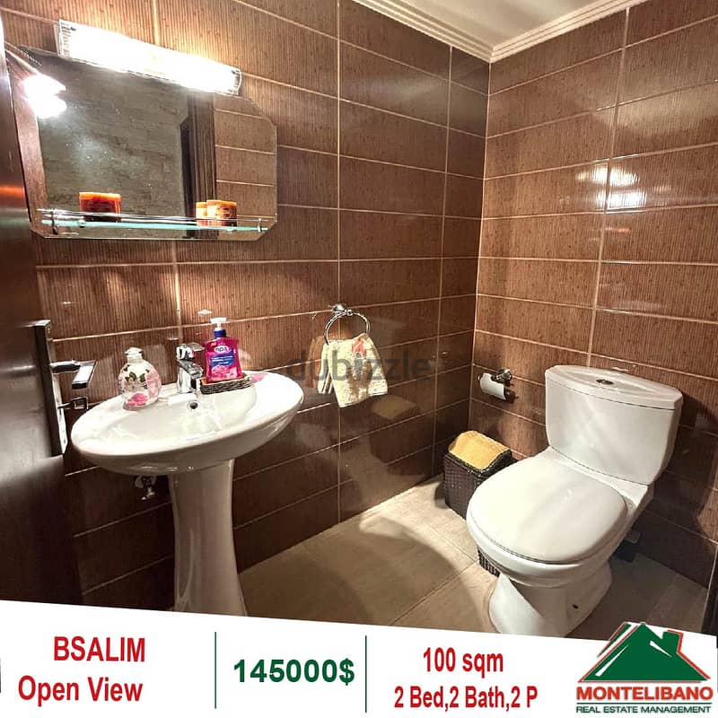 100 Sqm Fully Furnished Apartment in Bsalim !!! 8