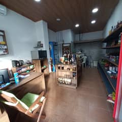 Eqquiped Shop in Bqenneya for rent محل مجهز للإيجار في بقانيا