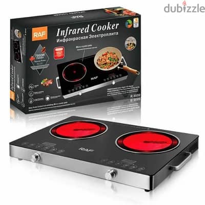 electric infrared stove double burner سخانة