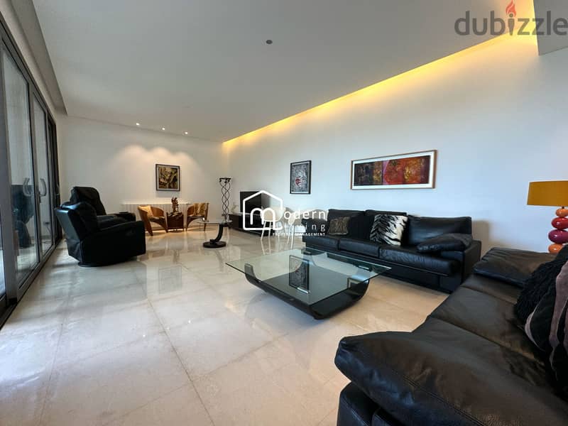 Sea View Apartment for Rent in Waterfront, Dbayeh 1