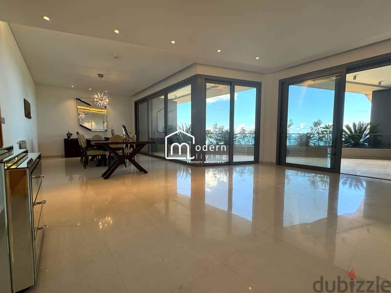 Sea View Apartment for Rent in Waterfront, Dbayeh 3