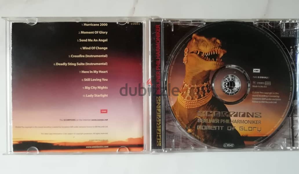 Scorpions & Berlin philharmonic "moment of Glory" CD 1