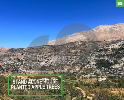 LAND, STAND ALONE HOUSE, APPPLE TREES, BECHARREH/بشري REF#SS112766