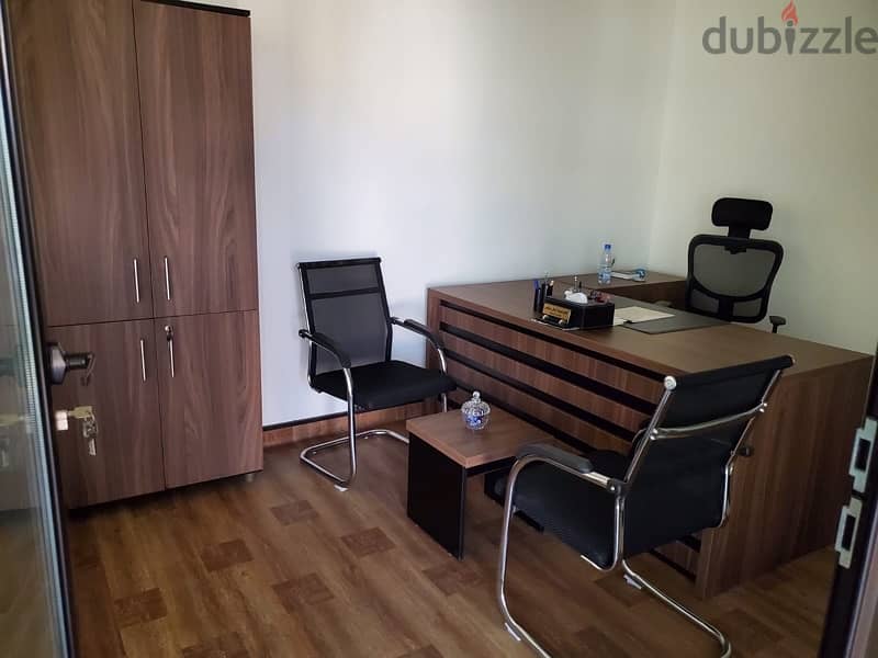 60m 3Rooms Double Parking Office Rent Furn Cheback Pain Dor Beirut 5