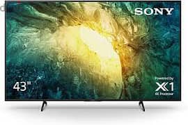 Sony LED 43" Ultra Smart 4K (KD-43X7500H) 0