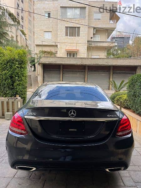 Mercedes-Benz C 300 4matic 2016 AMG Look camera full very clean 11