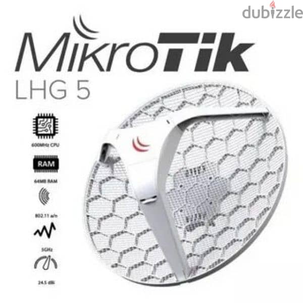 LHG 5 Mikrotik راوتر خارجي للأنترنت 0