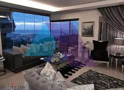 Decorated 155 m2 apartment having a Panoramic View for sale in Fanar