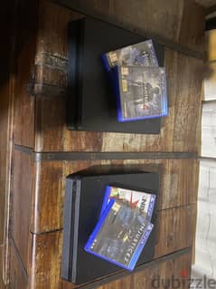 2 Ps4 slim(4 games)