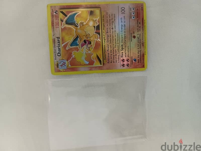 classic charizard Pokemon card 1